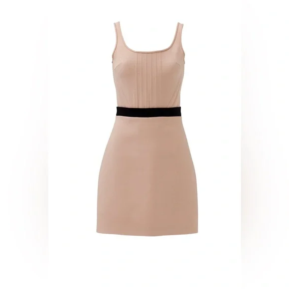 NWOT David Koma Pink Corset Dress - Picture 6 of 6